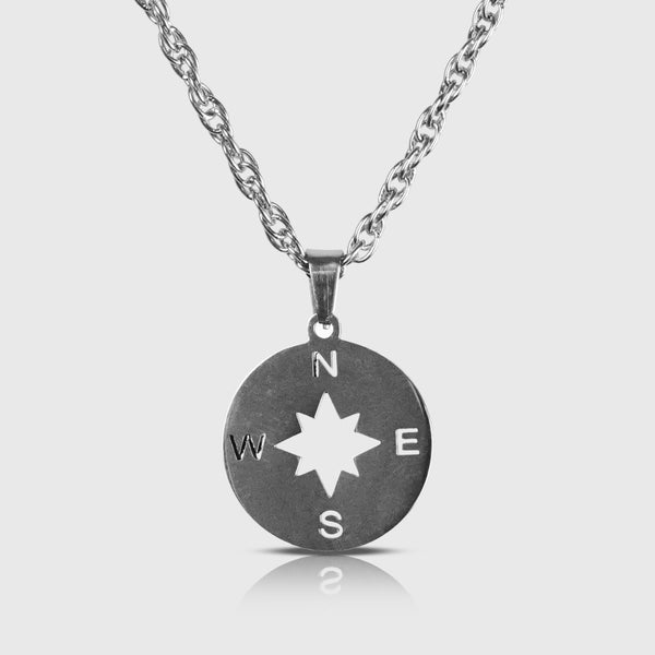 Compass 2.0 Vedhæng - Sølv