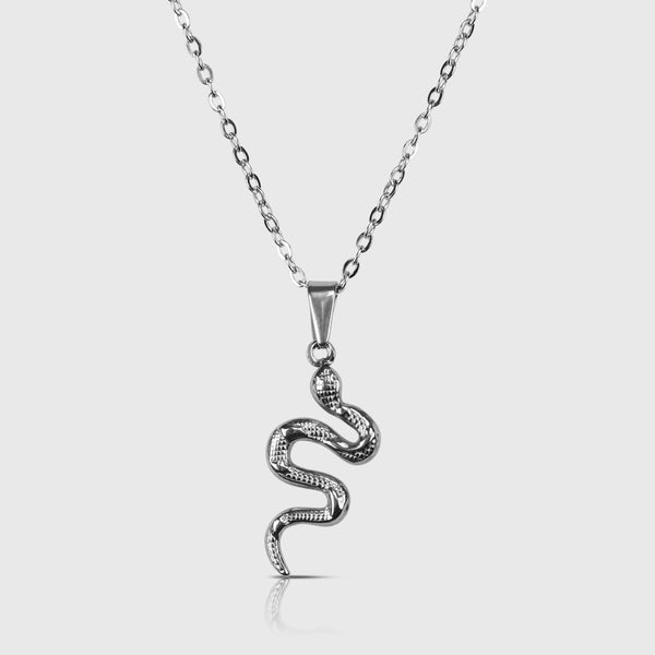SNAKE HALSKÆDE - SØLV
