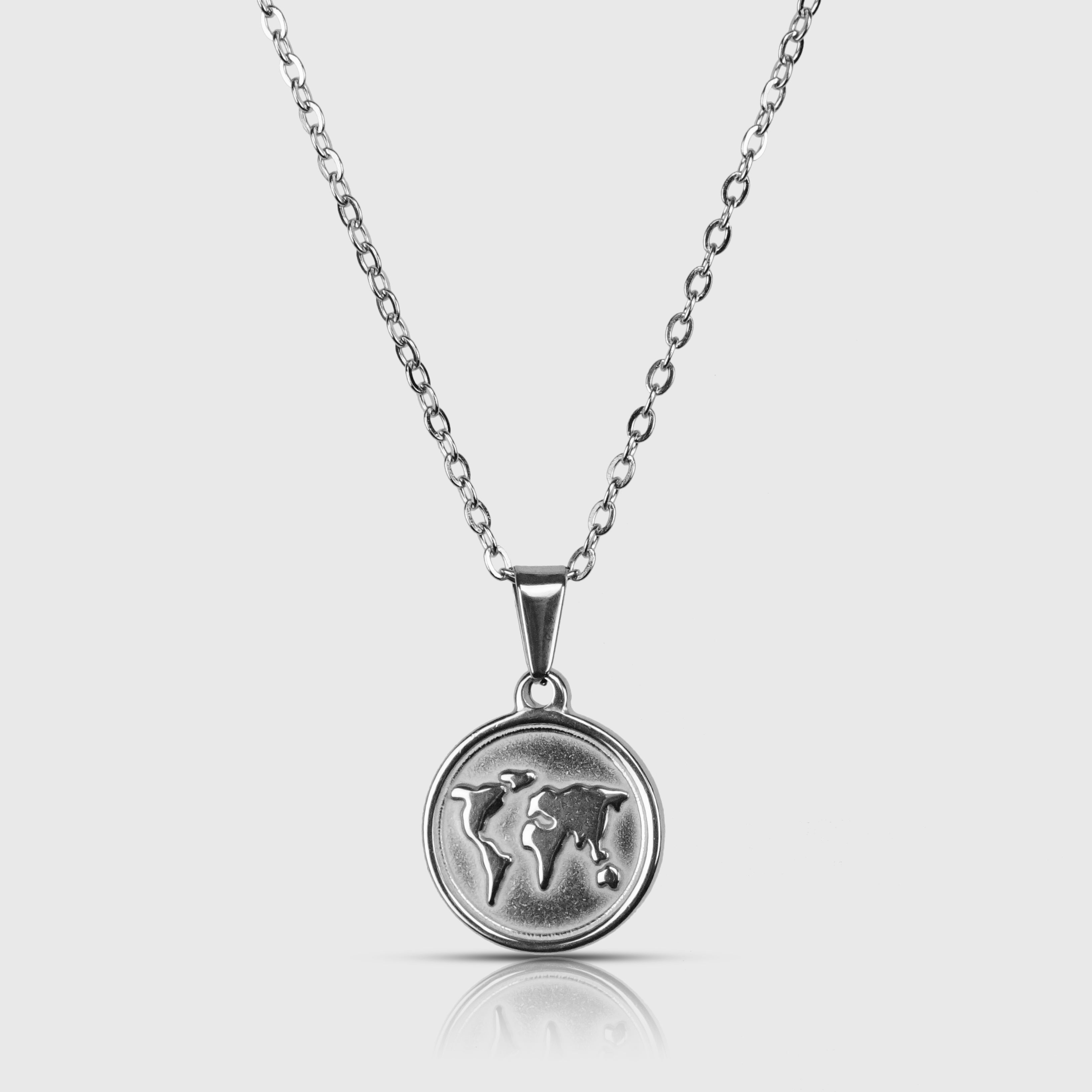 WORLD NECKLACE - SILVER
