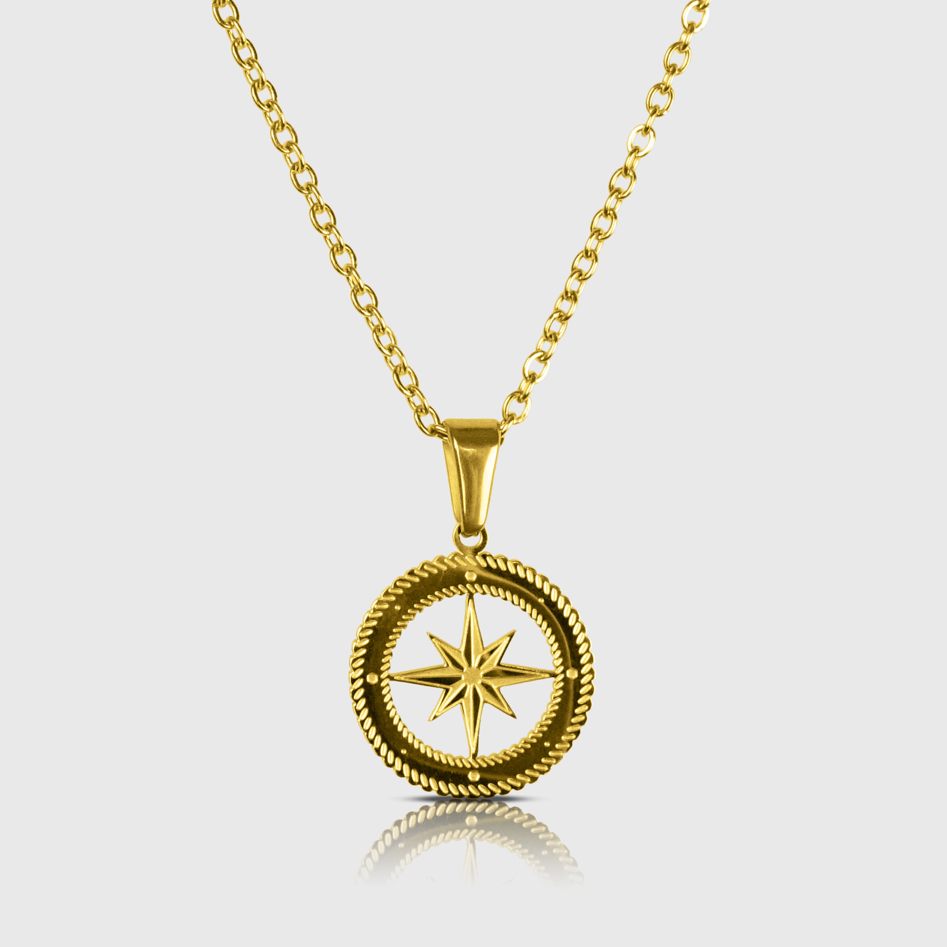NORTH STAR 2.0 NECKLACE - GOLD TONE