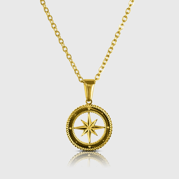 GUIDING STAR HALSKÆDE - GULD