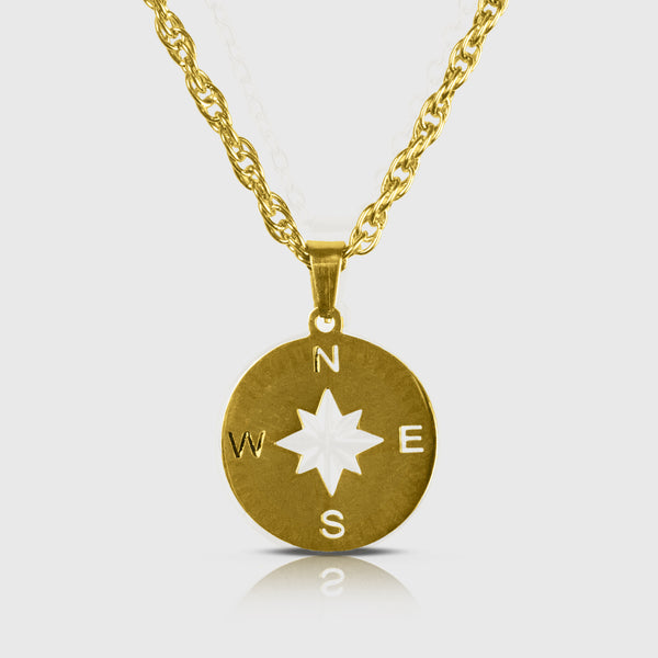 Compass 2.0 Vedhæng - Guld